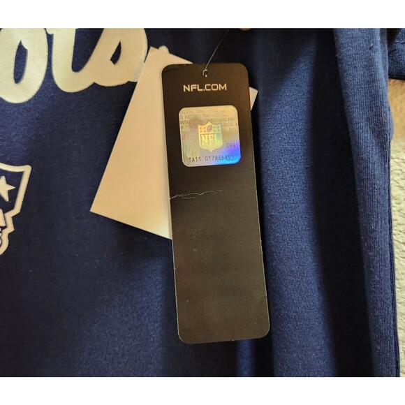 New England Patriots Mini-Dress Womens Size L Cold Shoulder NFL Gameday Tailgate - Picture 7 of 9